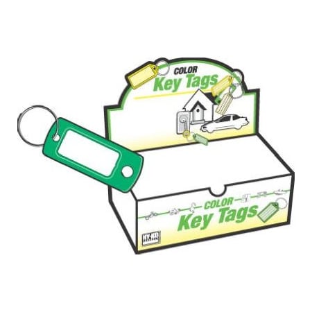 Hy-Ko Prod 200PK ID Key TagRing KB138-200